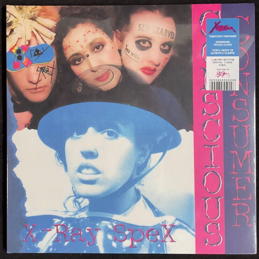 X-Ray Spex – Conscious Consume – Limited Clear Vinyl, LP, Do Yourself In, 2024